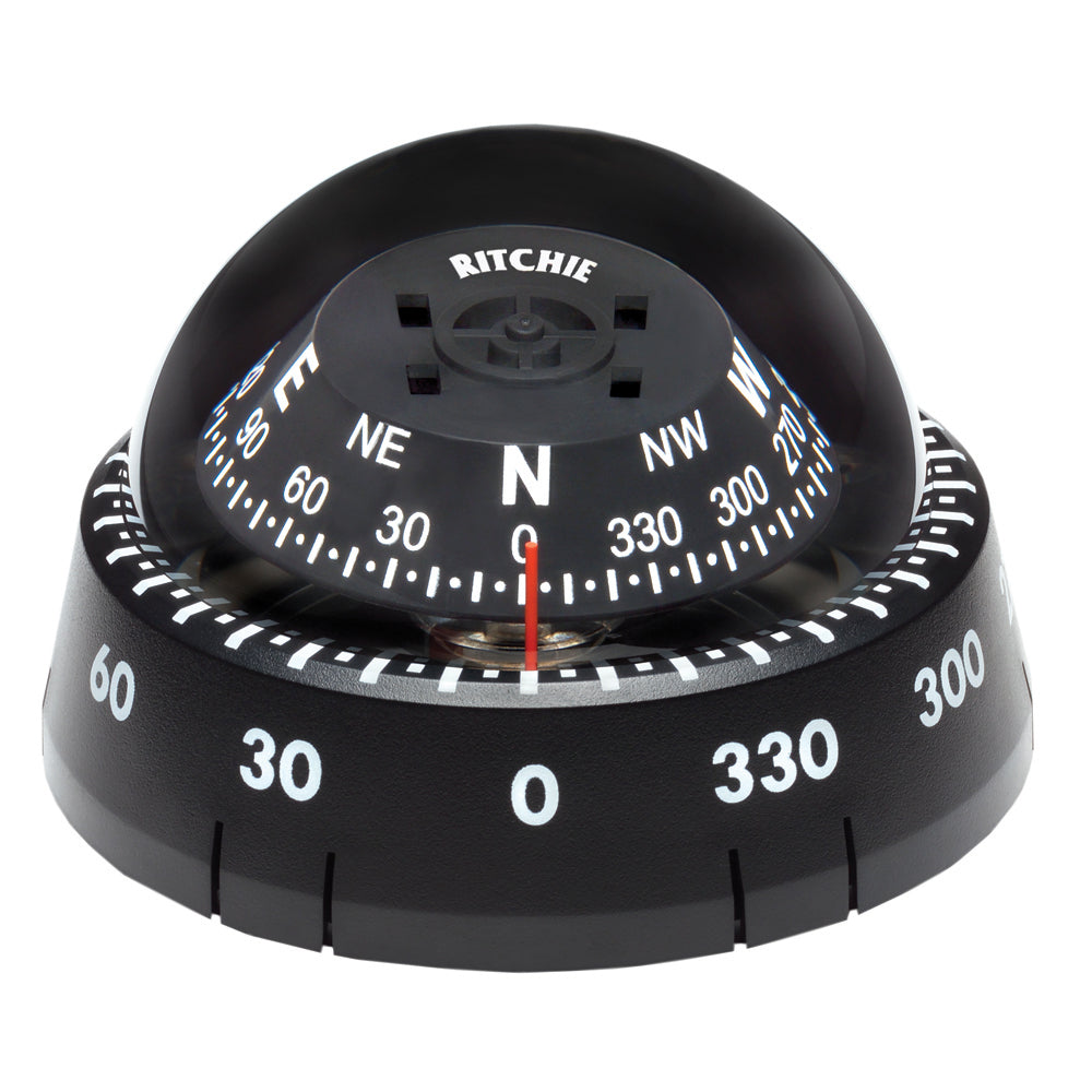 Ritchie XP99 Kayaker Compass Surface Mount Black XP99