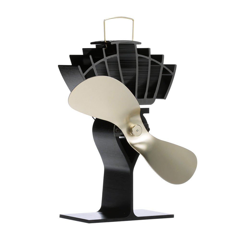 Ecofan by Caframo UltrAir 810CA Heat Powered Stove Fan Gold Blade 810CABBX