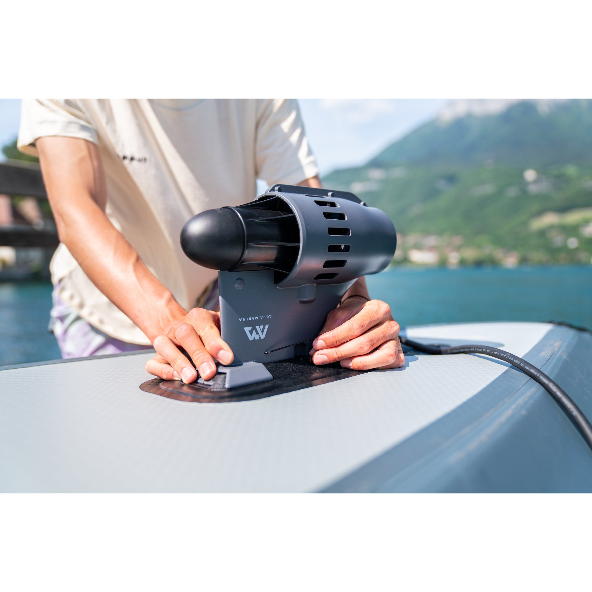 Aqua Marina Tomahawk AIR-C 15'8" Inflatable Canoe | Aqua Marina - Sporting Goods > Outdoor Recreation > Boating & Water Sports > Boating & Rafting > Canoes > Racing Canoes Inflatable Kayak