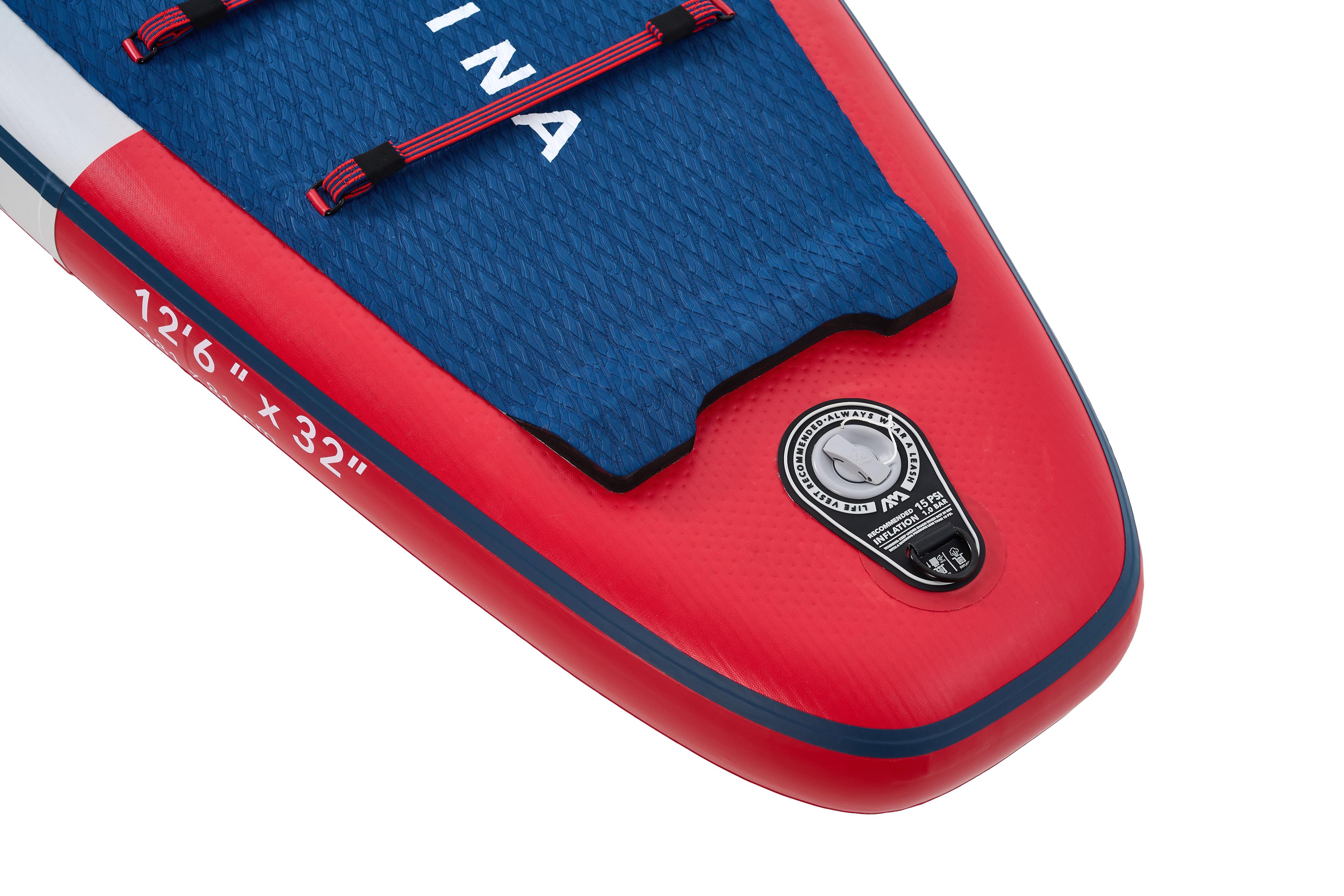 Aqua Marina Aqua Marina HYPER Touring SUP | 11′6″ & 12′6″ Inflatable Paddle Board - Sporting Goods > Outdoor Recreation > Boating & Water Sports > Surfing > Paddleboards Inflatable Paddle Board