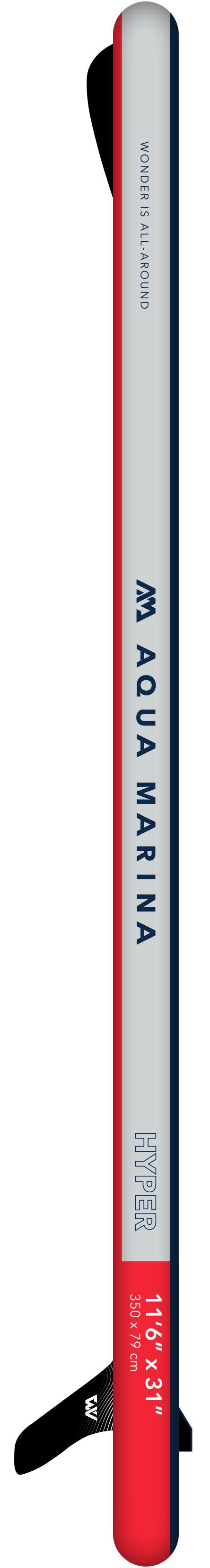 Aqua Marina Aqua Marina HYPER Touring SUP | 11′6″ & 12′6″ Inflatable Paddle Board - Sporting Goods > Outdoor Recreation > Boating & Water Sports > Surfing > Paddleboards Inflatable Paddle Board