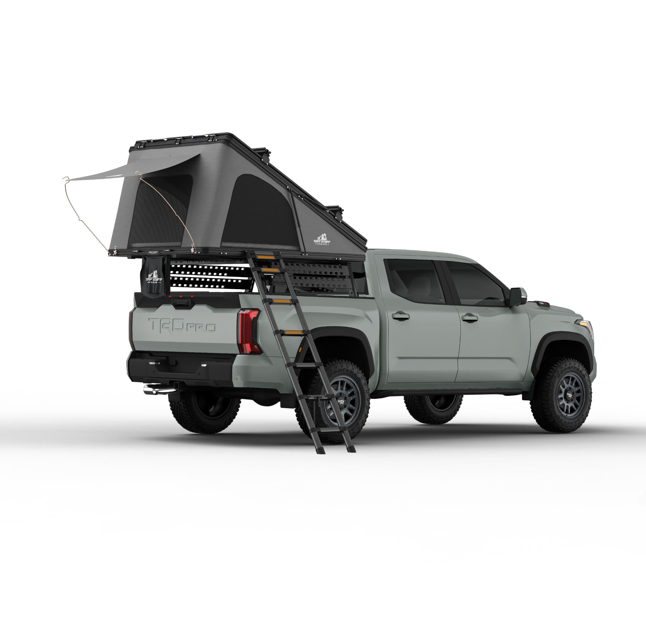 ALPINE 61 HARDSHELL ROOFTOP TENT, ALBUMINUM, 2-3 PERSON, BLACK