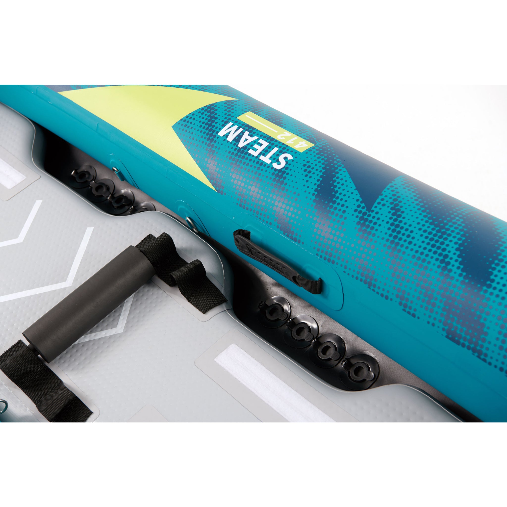 Aqua Marina Steam-412 Inflatable Versatile/ Whitewater Kayak | Model ST-412 - Sporting Goods > Outdoor Recreation > Boating & Water Sports > Boating & Rafting > Kayaks > Inflatable Kayaks Inflatable Kayak