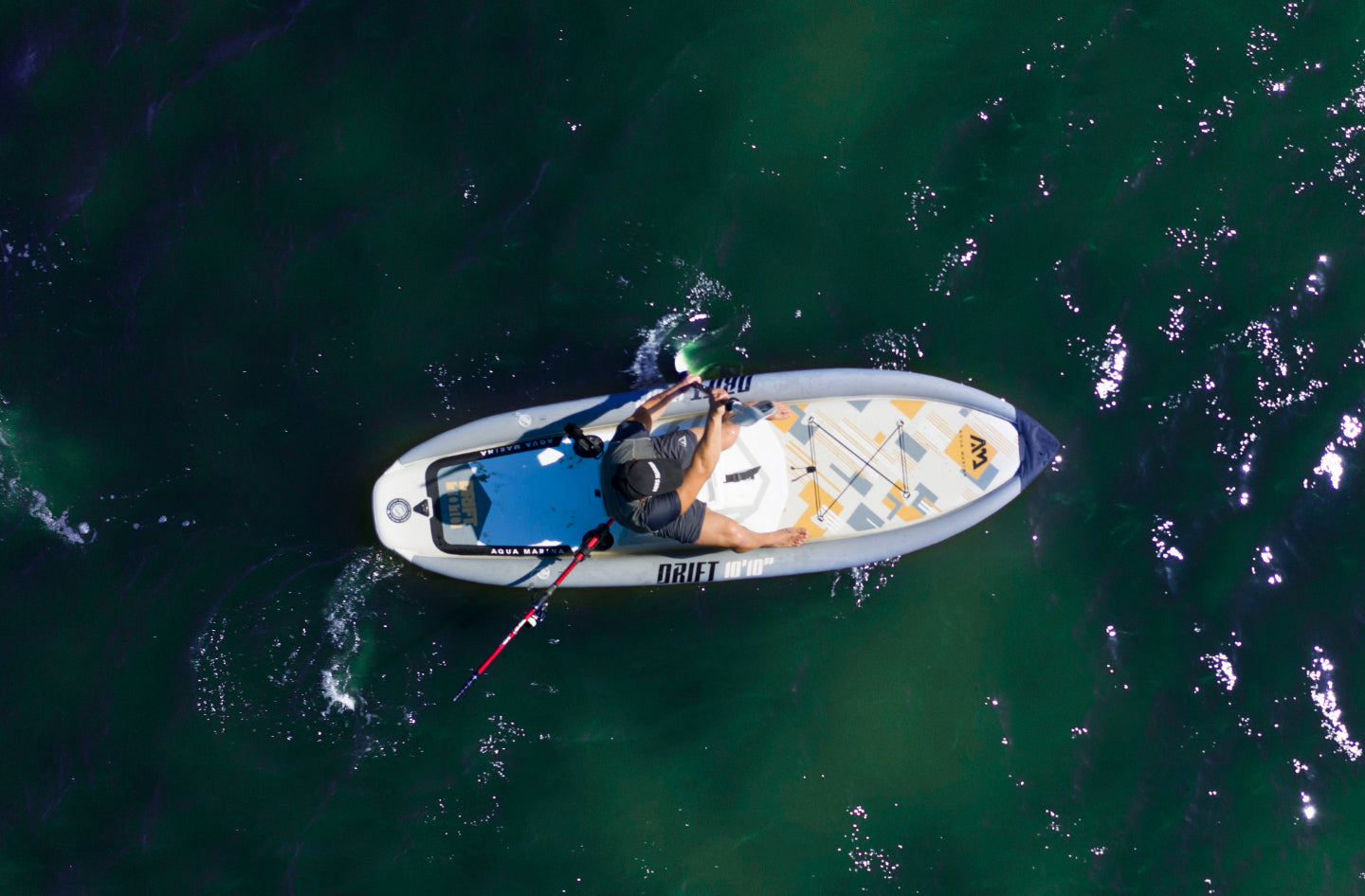 Aqua Marina DRIFT | Fishing Inflatable SUP for Anglers & Explorers
