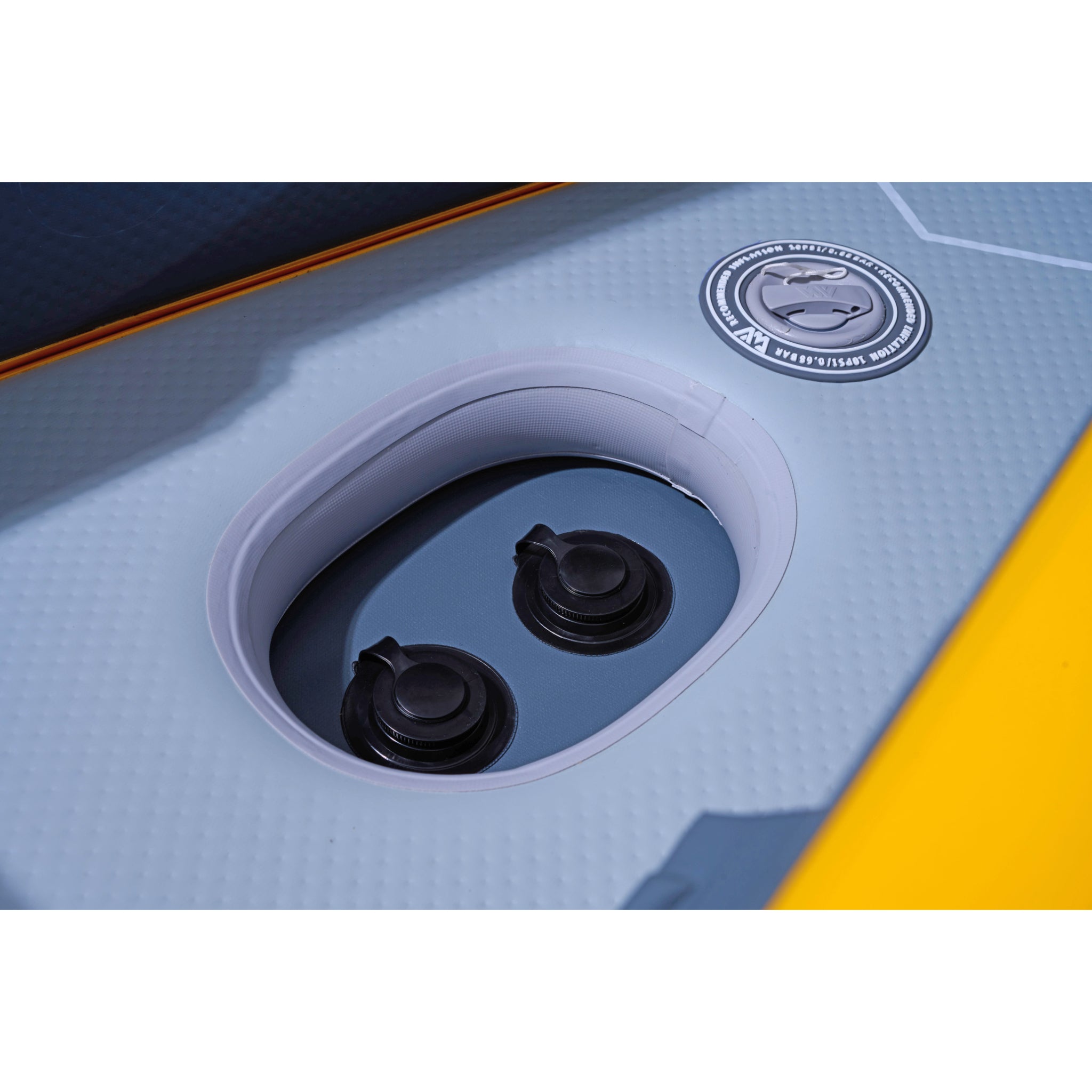 Aqua Marina Tomahawk AIR-C 15'8" Inflatable Canoe | Aqua Marina - Sporting Goods > Outdoor Recreation > Boating & Water Sports > Boating & Rafting > Canoes > Racing Canoes Inflatable Kayak