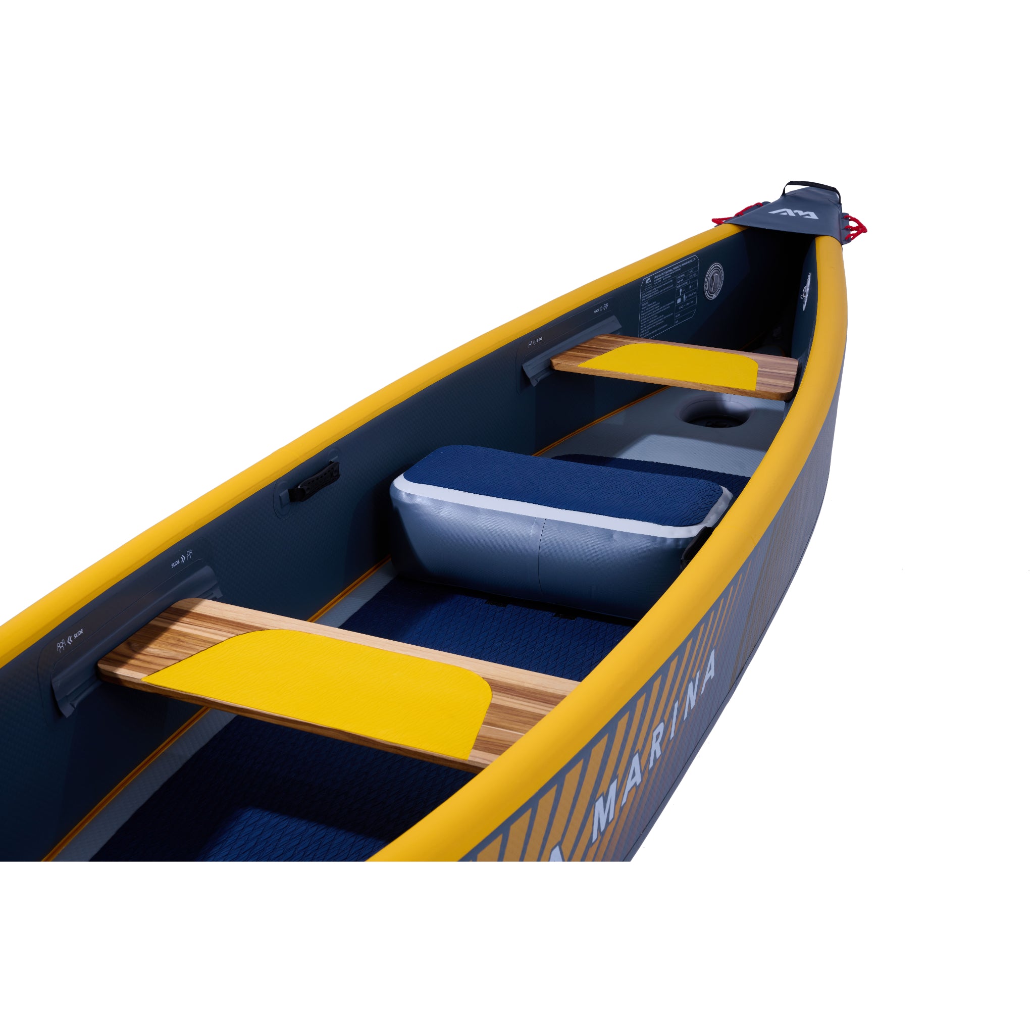 Aqua Marina Tomahawk AIR-C 15'8" Inflatable Canoe | Aqua Marina - Sporting Goods > Outdoor Recreation > Boating & Water Sports > Boating & Rafting > Canoes > Racing Canoes Inflatable Kayak