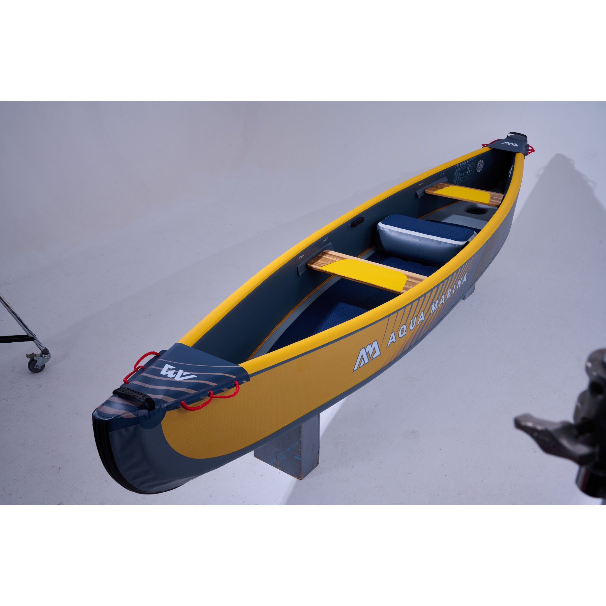 Aqua Marina Tomahawk AIR-C 15'8" Inflatable Canoe | Aqua Marina - Sporting Goods > Outdoor Recreation > Boating & Water Sports > Boating & Rafting > Canoes > Racing Canoes Inflatable Kayak