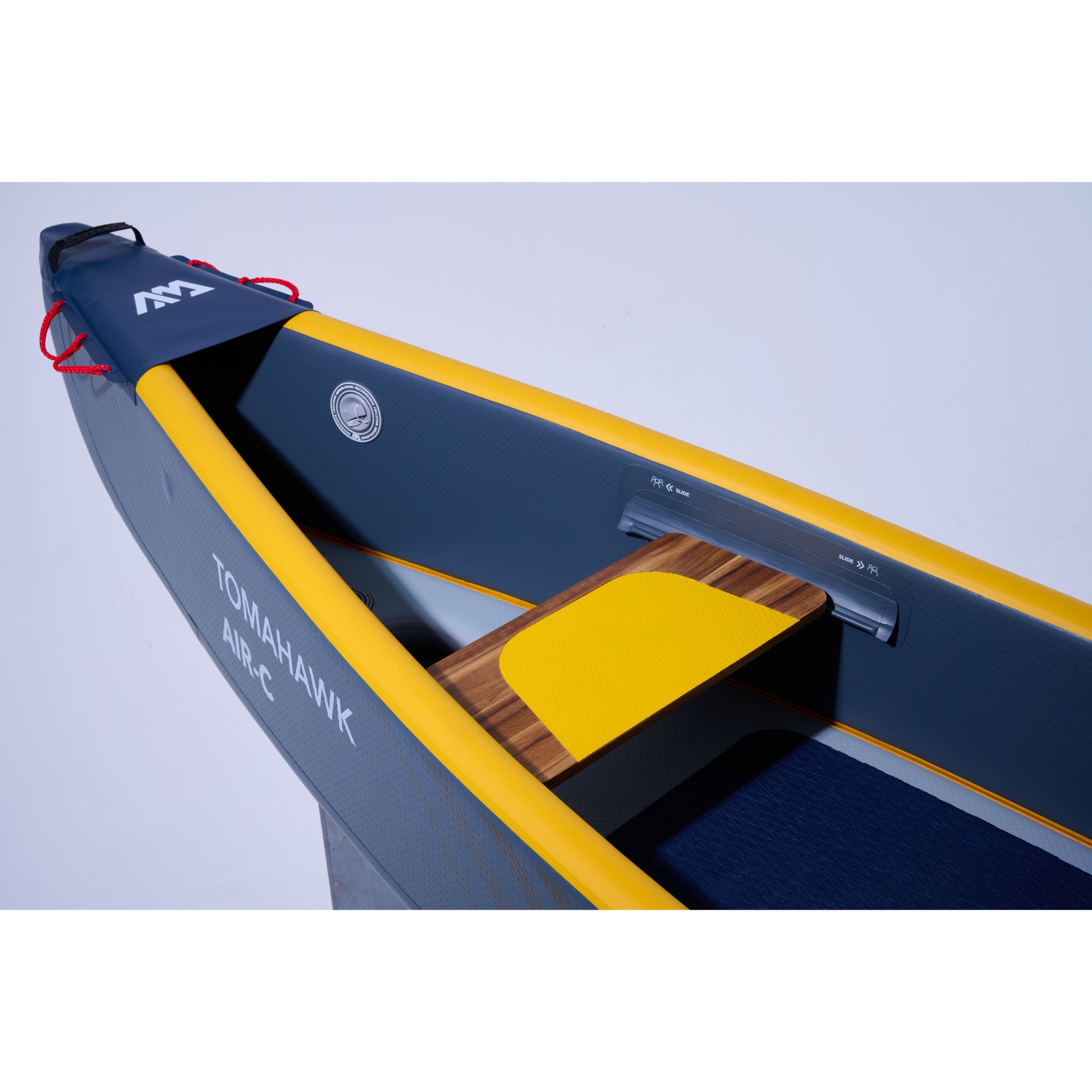 Aqua Marina Tomahawk AIR-C 15'8" Inflatable Canoe | Aqua Marina - Sporting Goods > Outdoor Recreation > Boating & Water Sports > Boating & Rafting > Canoes > Racing Canoes Inflatable Kayak