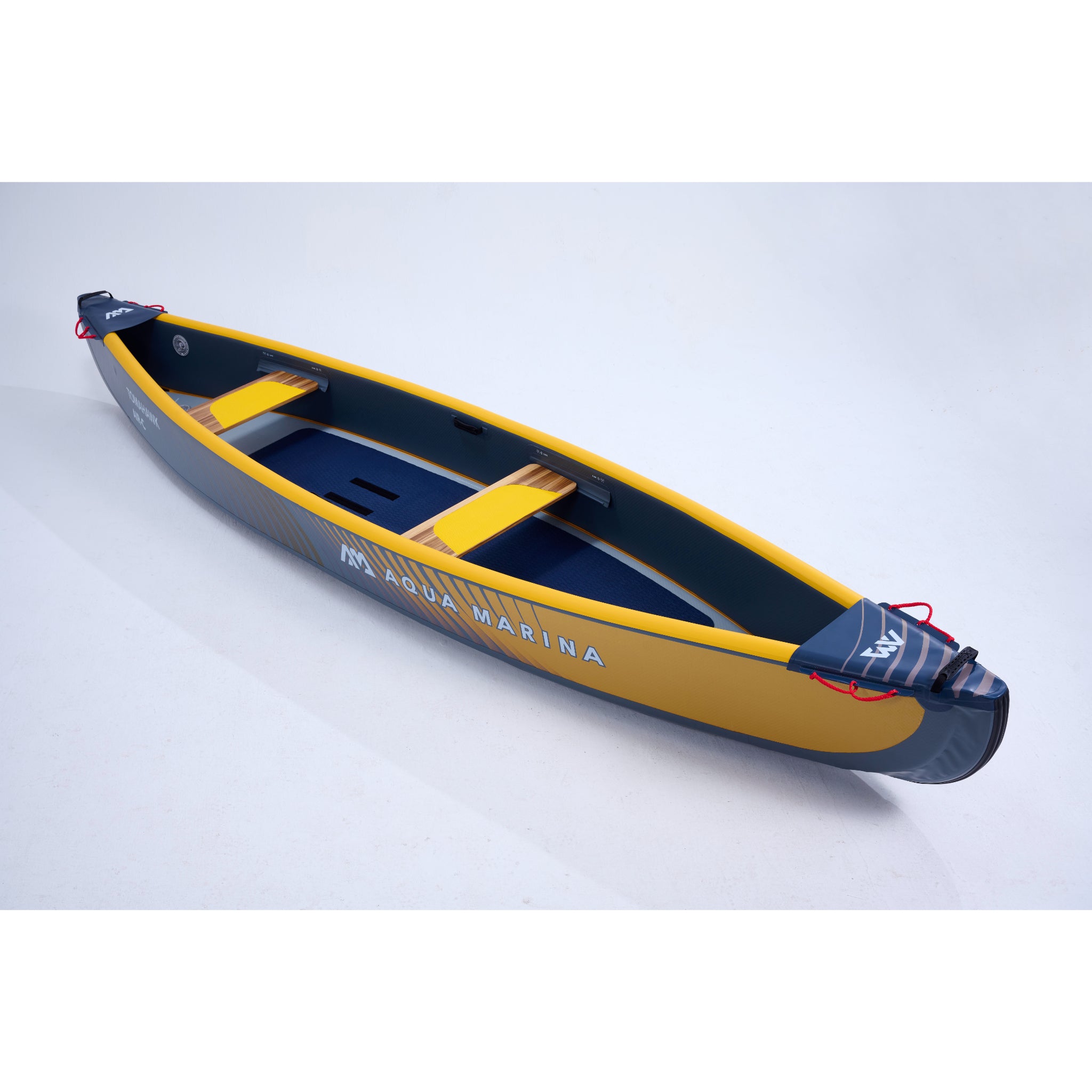 Aqua Marina Tomahawk AIR-C 15'8" Inflatable Canoe | Aqua Marina - Sporting Goods > Outdoor Recreation > Boating & Water Sports > Boating & Rafting > Canoes > Racing Canoes Inflatable Kayak