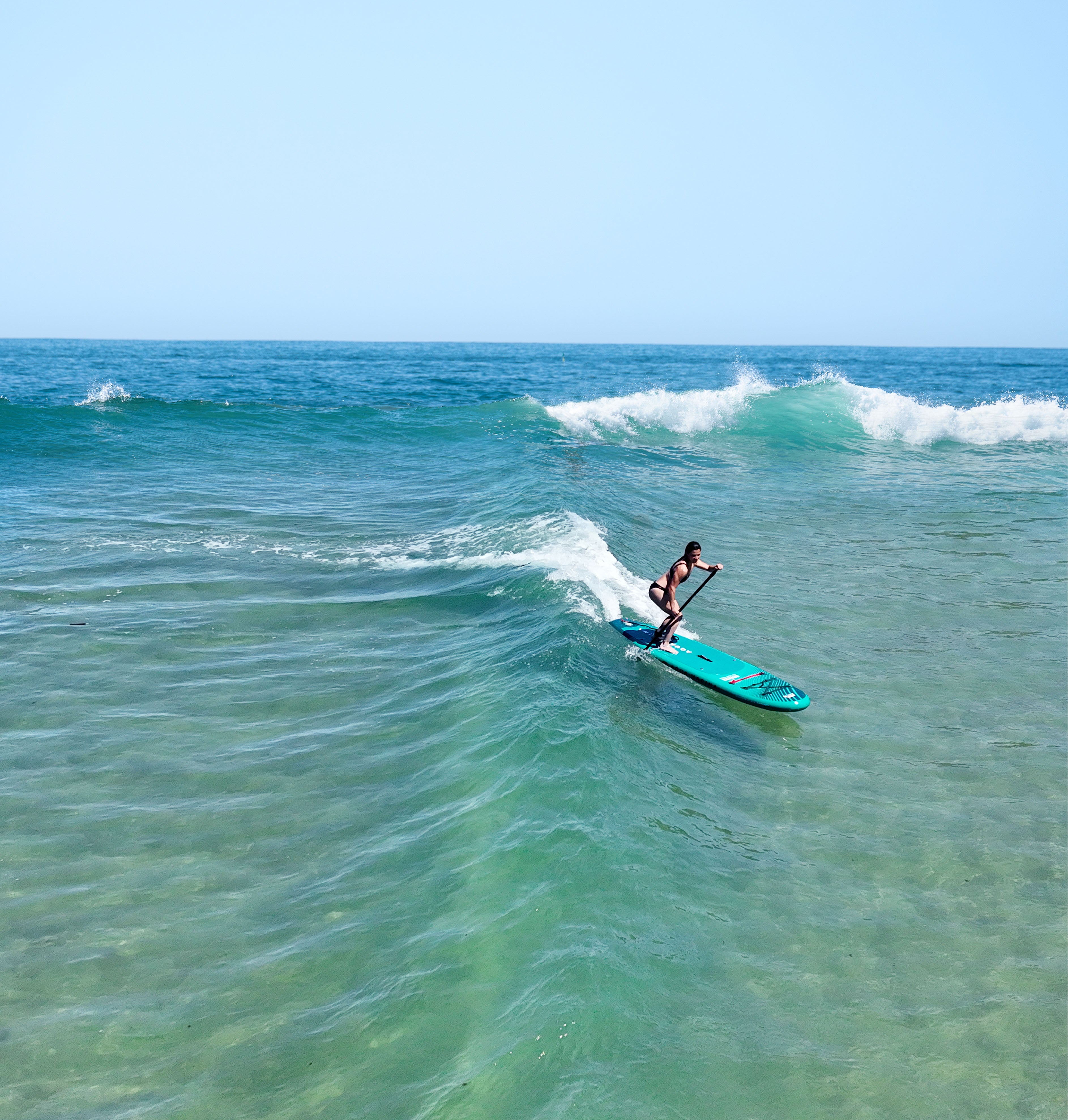 Aqua Marina Breeze (Silver Tree) - 9’10” All-around iSUP by Aqua Marina - Sporting Goods > Outdoor Recreation > Boating & Water Sports > Surfing > Paddleboards Inflatable Paddle Board