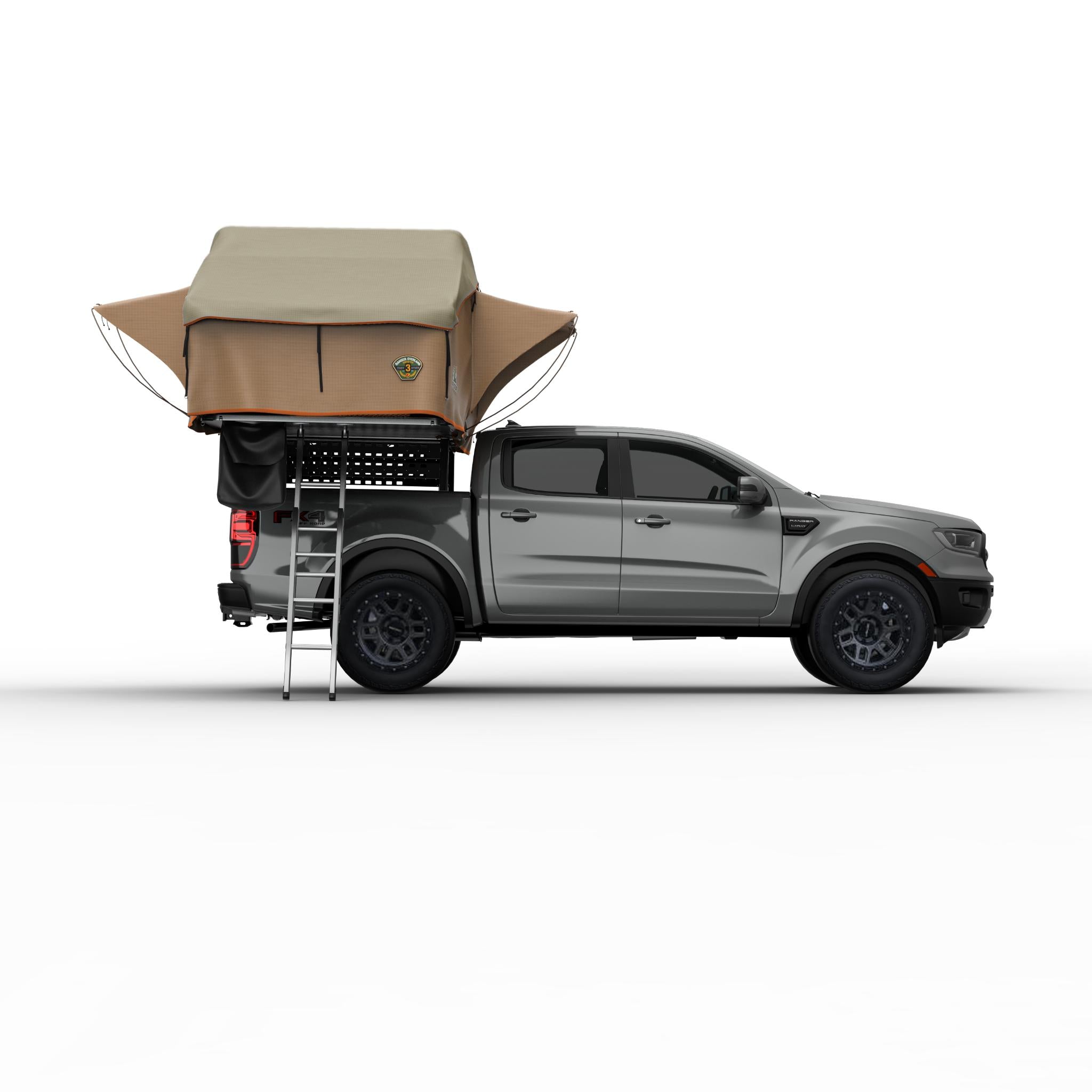 RANGER 65 ROOFTOP TENT, 3 PERSON, TAN
