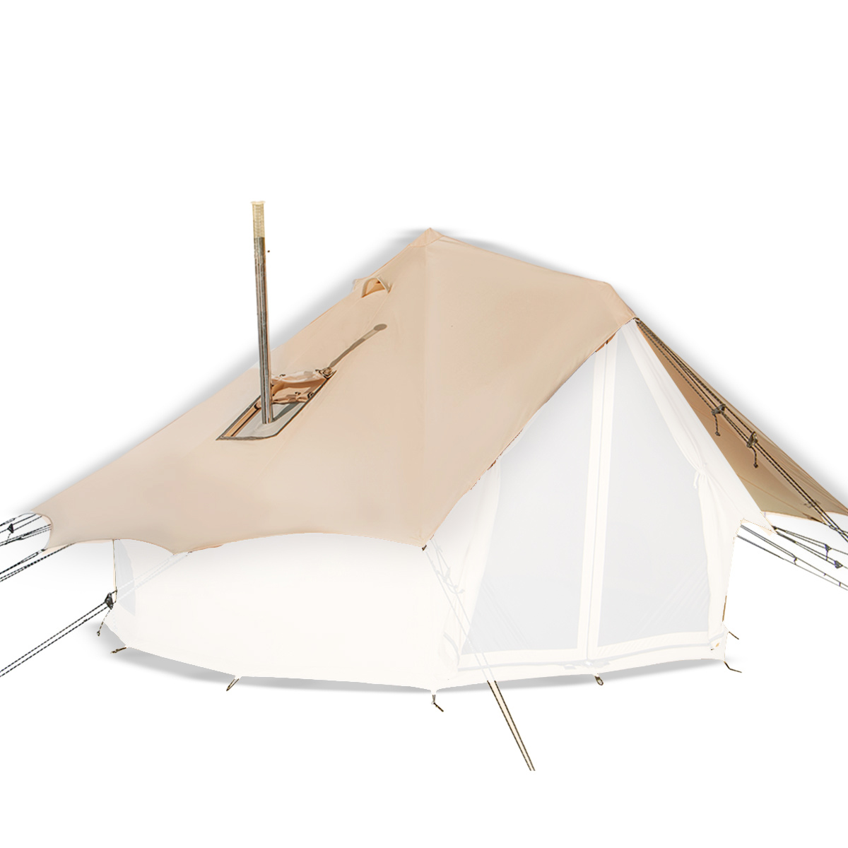 White Duck Outdoors Bell Tent - Fly sheet - Sporting Goods > Outdoor Recreation > Camping & Hiking > Tent Accessories > Tent Vestibules