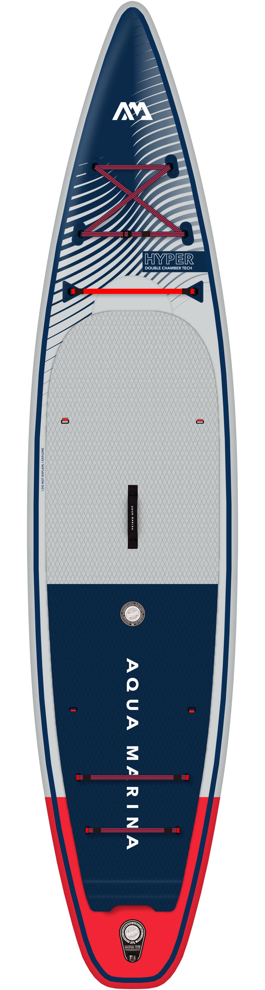 Aqua Marina HYPER Touring SUP | 11′6″ & 12′6″ Inflatable Paddle Board