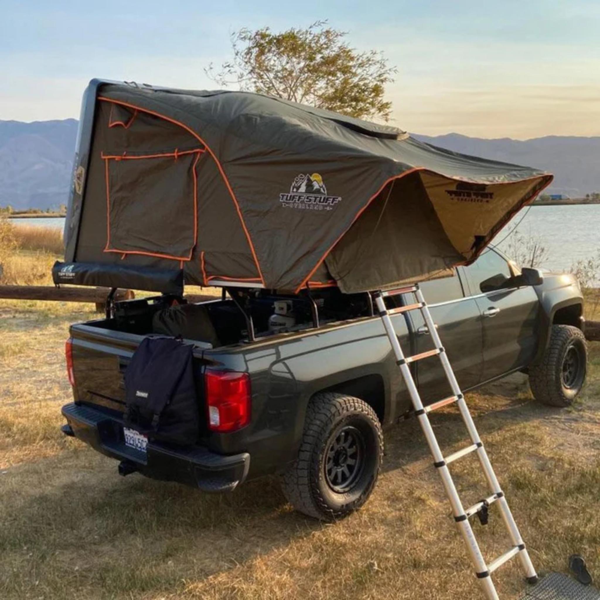 ALPHA™ HARD TOP SIDE OPEN TENT, BLACK, 2-3 PERSON