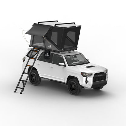 ALPINE 51 HARDSHELL ROOFTOP TENT,  ALUMINUM, 2 PERSON, BLACK