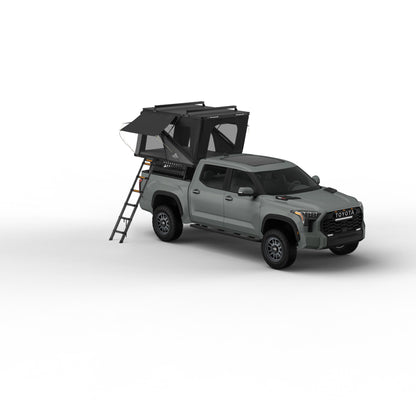 ALPINE 61 HARDSHELL ROOFTOP TENT,  ALBUMINUM, 2-3 PERSON, BLACK
