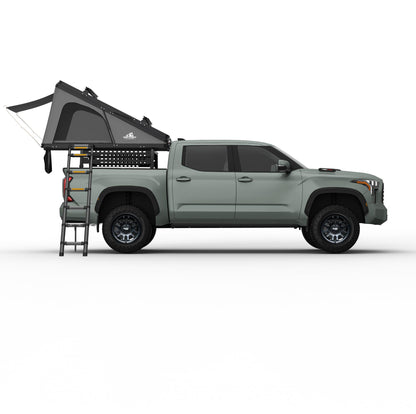 ALPINE 61 HARDSHELL ROOFTOP TENT,  ALBUMINUM, 2-3 PERSON, BLACK