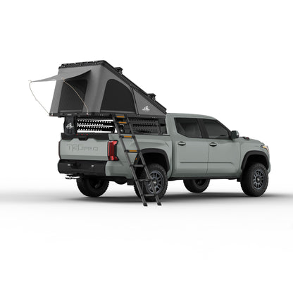 ALPINE 61 HARDSHELL ROOFTOP TENT,  ALBUMINUM, 2-3 PERSON, BLACK