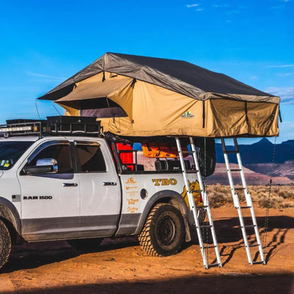 ELITE ROOFTOP TENT,  INCLUDES ANNEX ROOM, 4-5 PERSON, TAN
