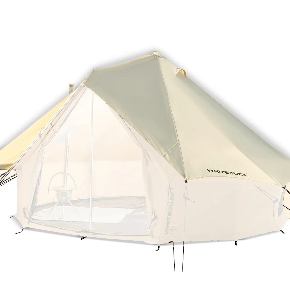 White Duck Outdoors Bell Tent - Fly sheet - Sporting Goods > Outdoor Recreation > Camping & Hiking > Tent Accessories > Tent Vestibules