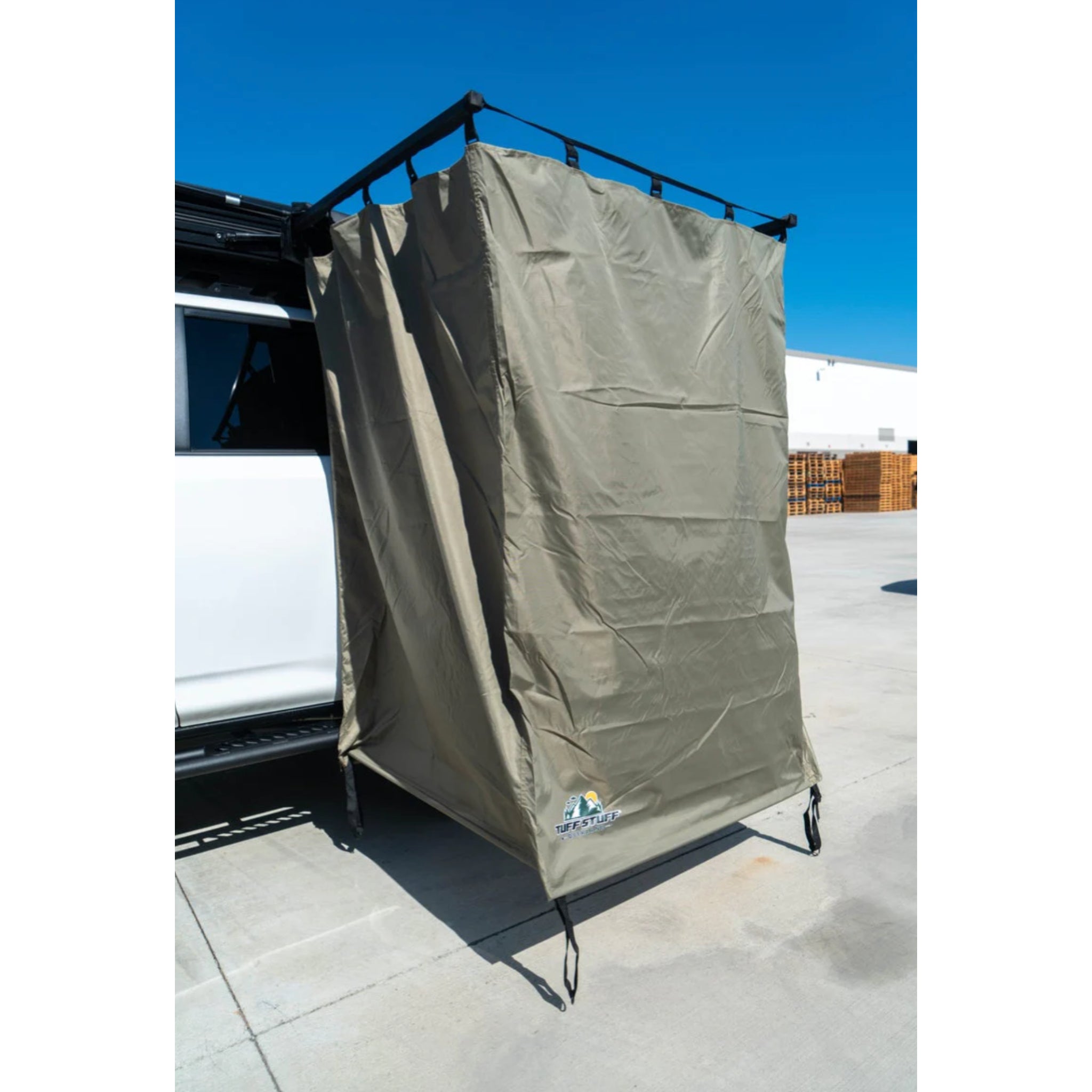 Mounted Shower Tent Enclosure, 42x42 Inches