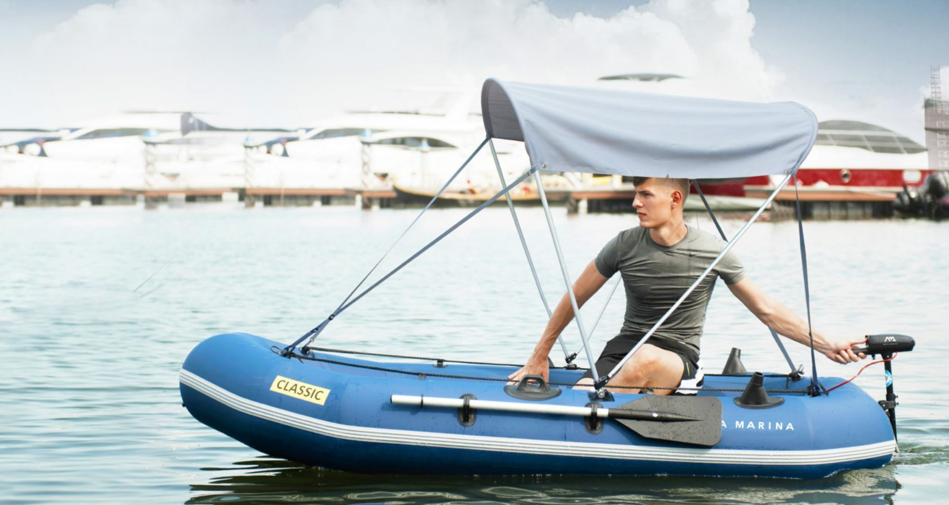 Classic Sports And Fishing Boat