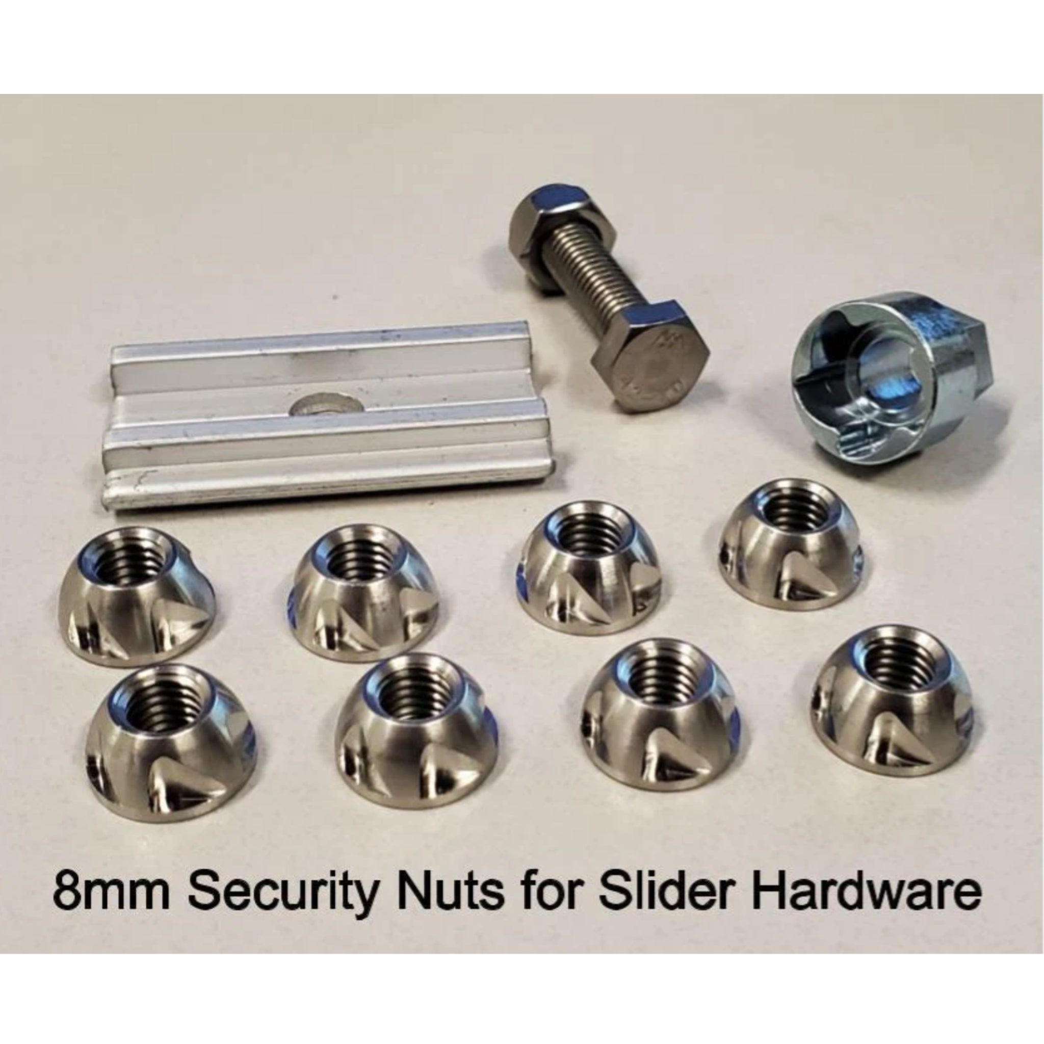 Security Nuts, For Rooftop Tents & Awnings, 10 mm | 8 mm | 6 mm