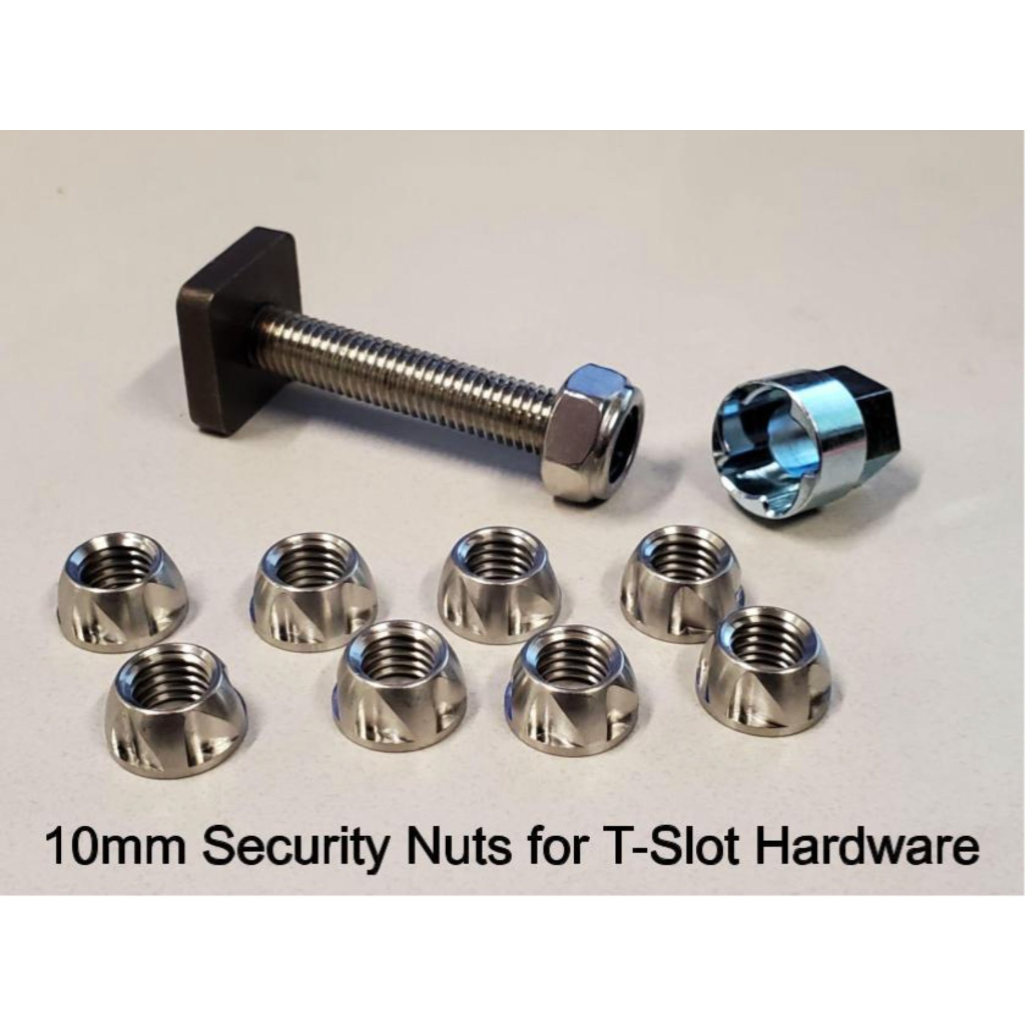 Security Nuts, For Rooftop Tents & Awnings, 10 mm | 8 mm | 6 mm