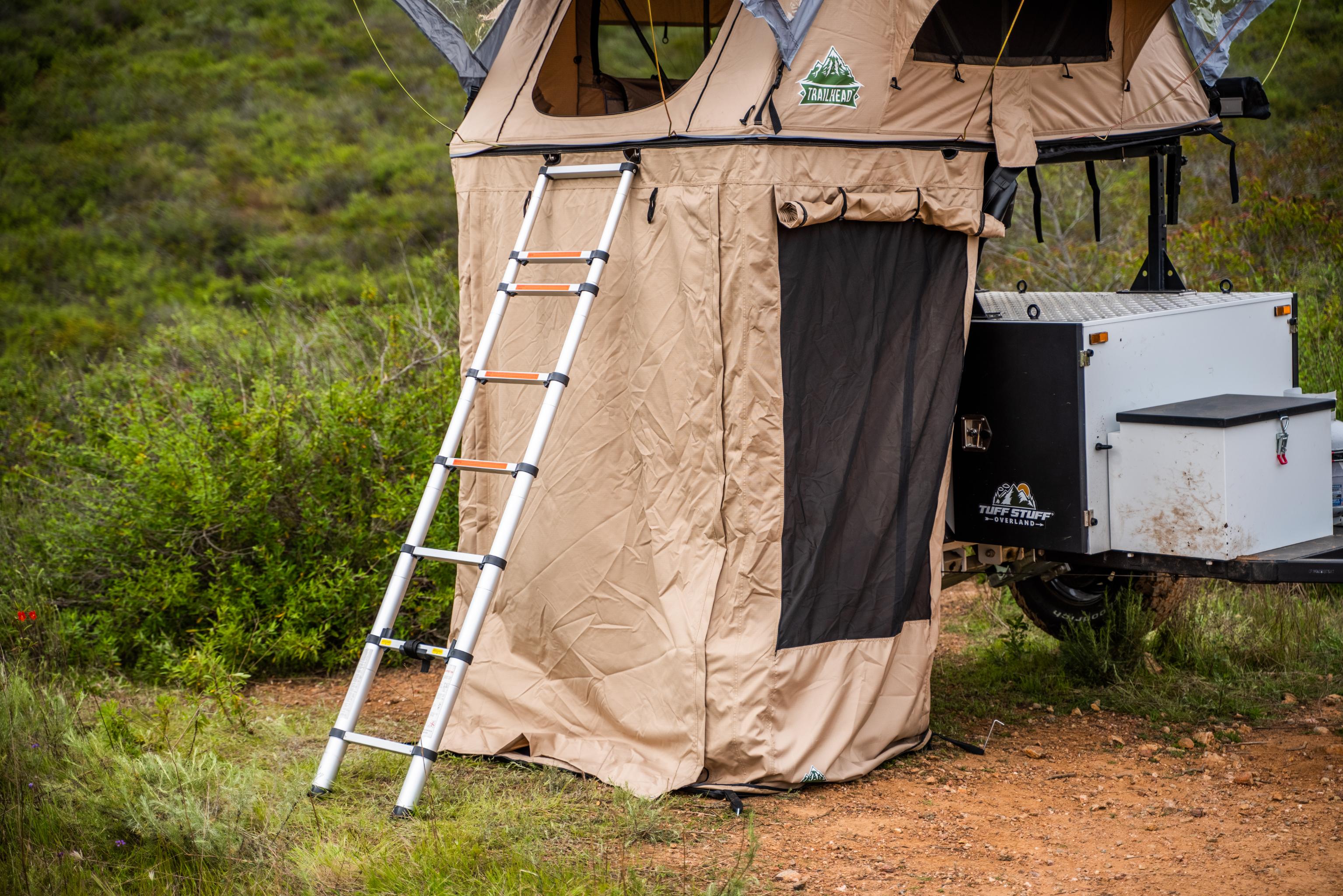 Trailhead / Delta Annex Room, 85x54 Inches, Tan