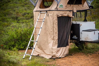 Trailhead / Delta Annex Room, 85x54 Inches, Tan