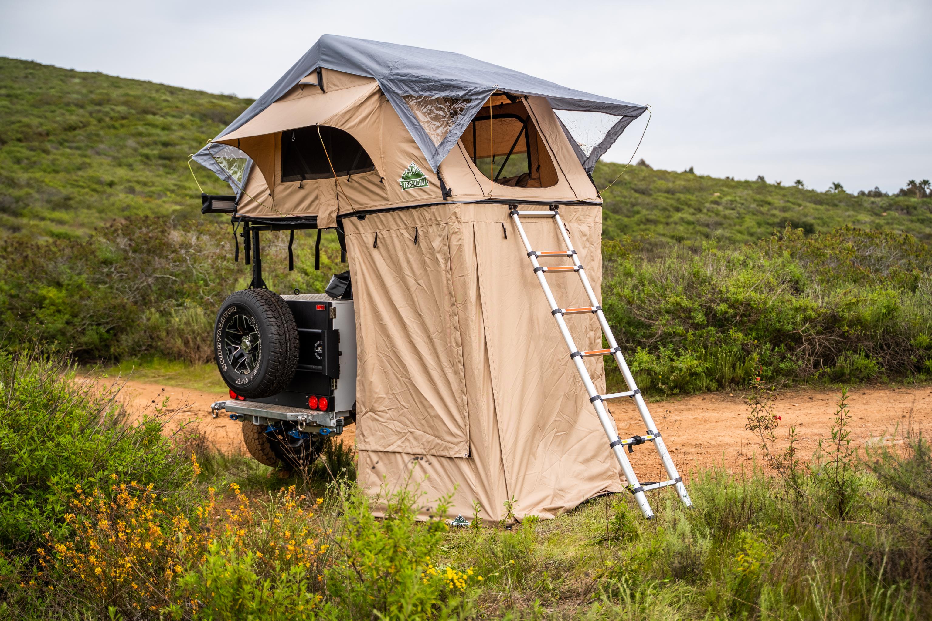 Trailhead / Delta Annex Room, 85x54 Inches, Tan